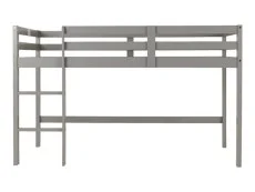Seconique Seconique Panama Grey Wooden Mid Sleeper Bed Frame