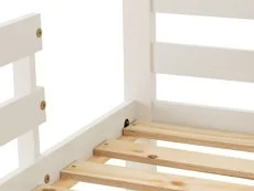 Seconique Seconique Panama White Wooden Mid Sleeper Bed Frame