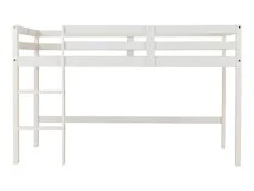 Seconique Seconique Panama White Wooden Mid Sleeper Bed Frame