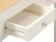 Seconique Seconique Bordeaux Ivory and Oak 2 Drawer Console Table (Assembled)