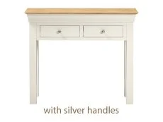 Seconique Seconique Bordeaux Ivory and Oak 2 Drawer Console Table (Assembled)
