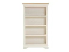 Seconique Seconique Bordeaux Ivory and Oak Bookcase (Assembled)