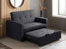 Birlea Furniture & Beds Birlea Otto Grey Fabric Sofa Bed
