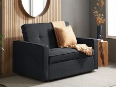 Birlea Furniture & Beds Birlea Otto Grey Fabric Sofa Bed