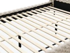 Birlea Furniture & Beds Birlea Tilly 5ft King White Fabric Bed Frame