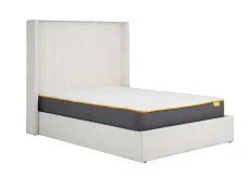 ASC ASC Melody 5ft King Size Cream Fabric Ottoman Bed Frame