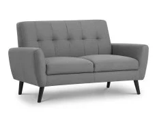Julian Bowen Julian Bowen Monza Dove Grey 2 Seater Sofa