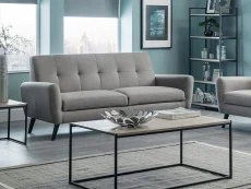 Julian Bowen Julian Bowen Monza Dove Grey 2 Seater Sofa