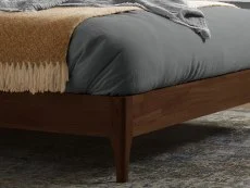 Birlea Furniture & Beds Birlea Halfden 5ft King Size Grey Fabric Bed Frame