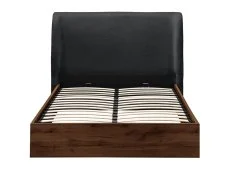 Birlea Furniture & Beds Birlea Halfden 4ft6 Double Grey Fabric Ottoman Bed Frame