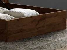 Birlea Furniture & Beds Birlea Halfden 5ft King Size Grey Fabric Ottoman Bed Frame