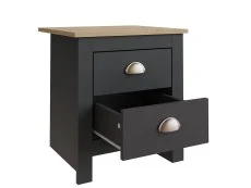 GFW GFW Lancaster Black 4 Piece Bedroom Furniture Package