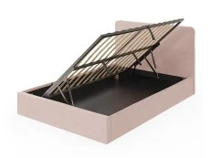 GFW GFW Chiswick 5ft King Size Soft Pink Ottoman Bed Frame