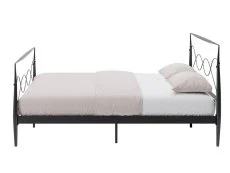 GFW GFW Rimini 5ft King Size Black Metal Bed Frame