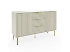 GFW GFW Nervata Ivory 2 Door 3 Drawer Sideboard