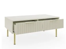 GFW GFW Nervata Ivory 2 Drawer Coffee Table