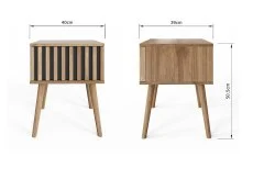 GFW GFW Rowan Oak Lamp table