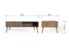 GFW GFW Rowan Oak Coffee Table