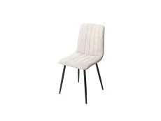Core Products Core Aspen Straight Stitch Set of 2 Natural Cord Fabric Dining Chairs
