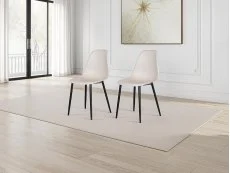 Core Products Core Aspen Curve Chair Set of 2 Calico Plastic Seats