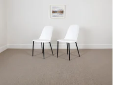 Core Products Core Aspen Duo Chair Set of 2 White Plastic Seats