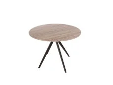 Core Aspen Round Grey Oak Dining Table