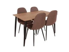 Core Core Aspen Rectangular Aged Oak Dining Set