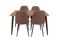 Core Core Aspen Rectangular Aged Oak Dining Set