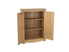 Core Core Corona 2 Door Waxed Pine Wooden Sideboard