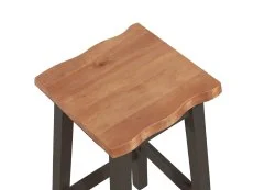 Core Products Core Corona Black Set of 2 Edge High Breakfast Stool
