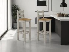 Core Core Corona Grey Set of 2 High Dining Chair