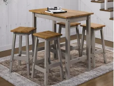 Core Products Core Corona Grey Large Rectangular Dining Set