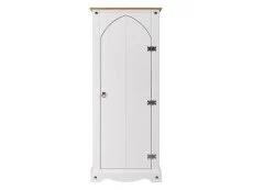 Core Products Core Corona White Wax Vestry Wooden Cupboard