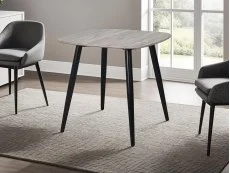 Core Products Core Aspen Square Grey Oak Dining Table
