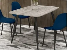 Core Core Aspen Rectangular Grey Oak Dining Table