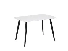 Core Products Core Aspen Rectangular White Dining Table