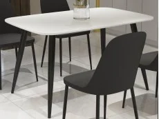 Core Core Aspen Rectangular White Dining Table