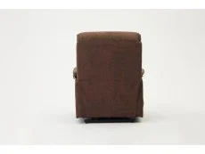TGC TGC Blair Single Motor Brown Air Leather Riser Recliner Chair