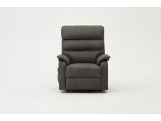 TGC TGC Lewis Single Motor Dark Grey Fabric Riser Recliner Chair
