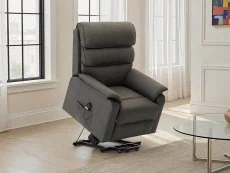 TGC TGC Blair Single Motor Dark Grey Riser Recliner Chair