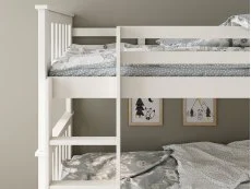 Bedmaster Bedmaster Carra 3ft White Bunk Bed Frame