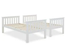 Bedmaster Bedmaster Carra 3ft White Bunk Bed Frame