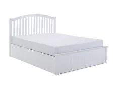 Bedmaster Bedmaster Grayson White Wooden Ottoman Bed Frame