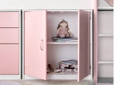 Bedmaster Bedmaster Lacy Pink Mid Sleeper Bed Frame