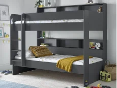 Bedmaster Bedmaster Oliver 3ft Onyx Grey Bunk Bed Frame