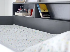 Bedmaster Bedmaster Oliver Onyx Grey Triple Bunk Bed Frame