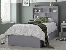 Bedmaster Bedmaster Oscar 3ft Single Grey Wooden Ottoman Bed Frame