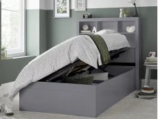 Bedmaster Bedmaster Oscar 3ft Single Grey Wooden Ottoman Bed Frame