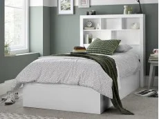 Bedmaster Bedmaster Oscar 3ft Single White Wooden Ottoman Bed Frame