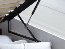 Bedmaster Bedmaster Arizona White Wooden Ottoman Bed Frame